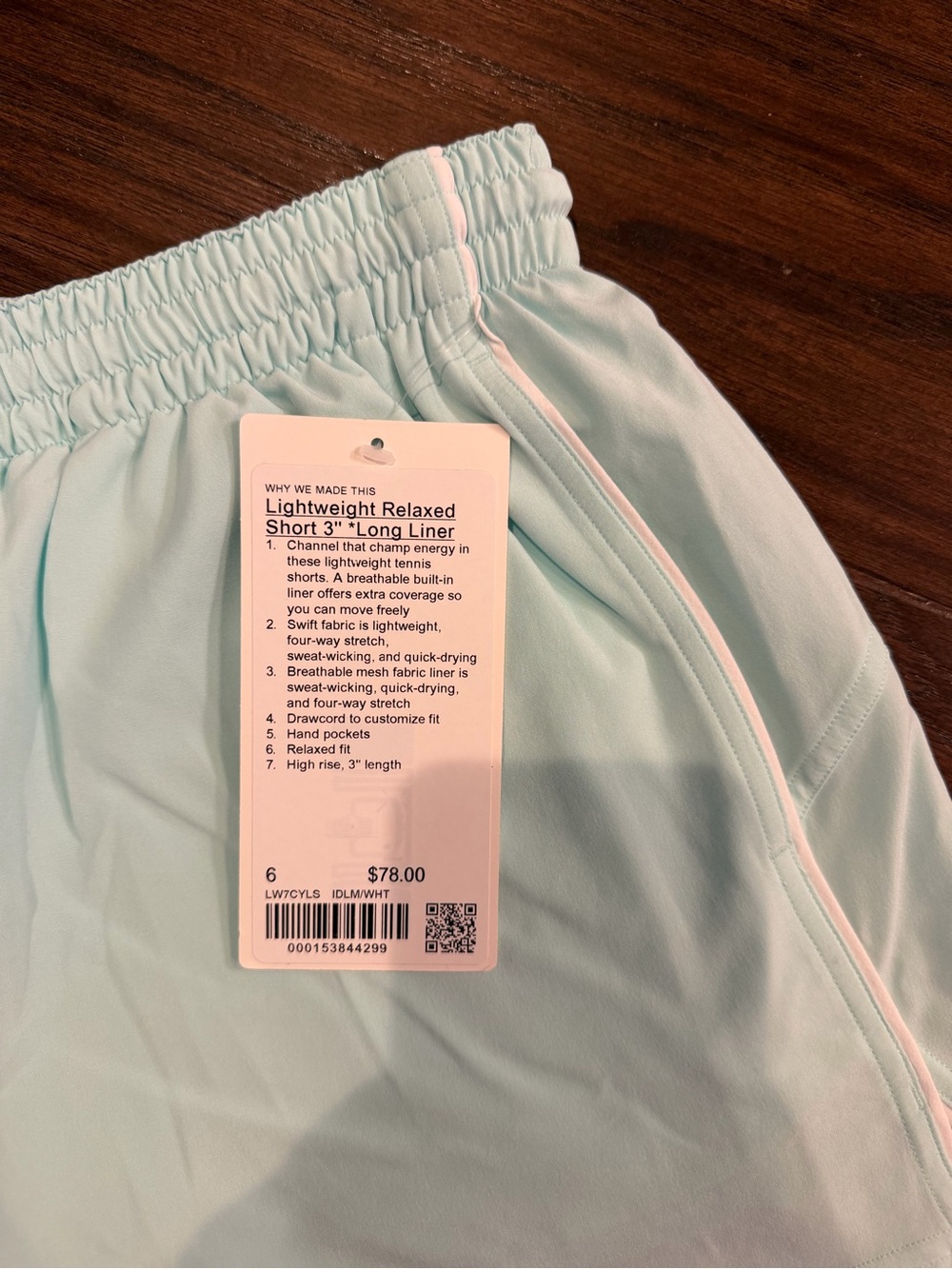 Lululemon Lightweight High-Rise Relaxed Short 3" - Picture 4 of 6